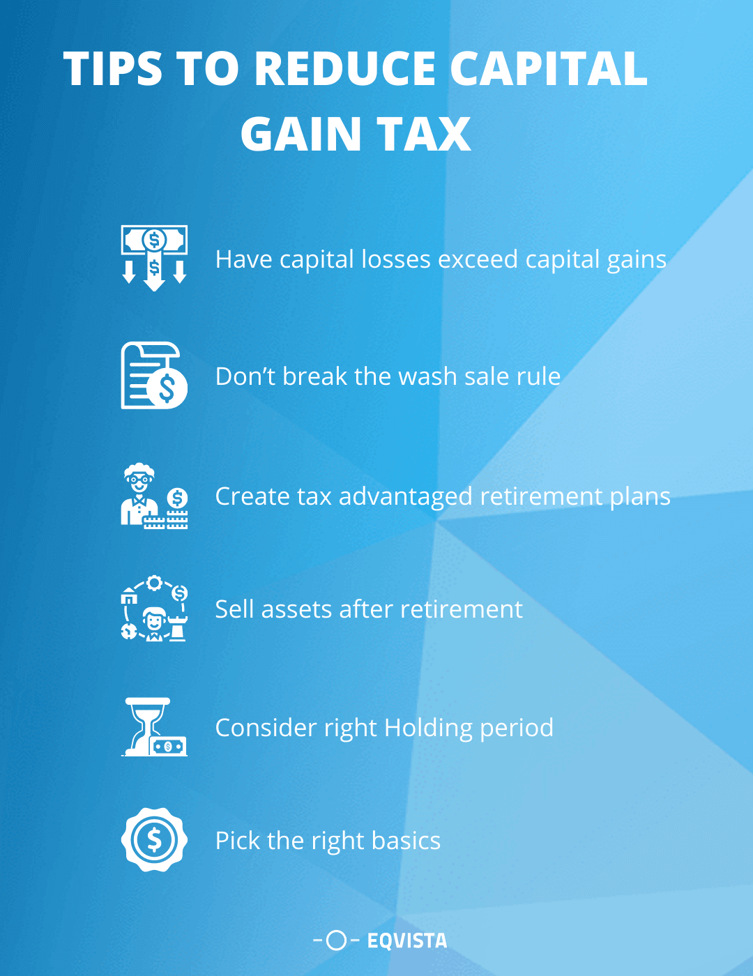 reduce capital gain tax