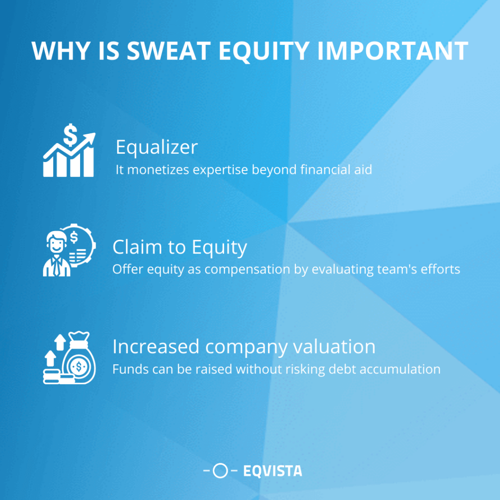 Why is Sweat Equity important?