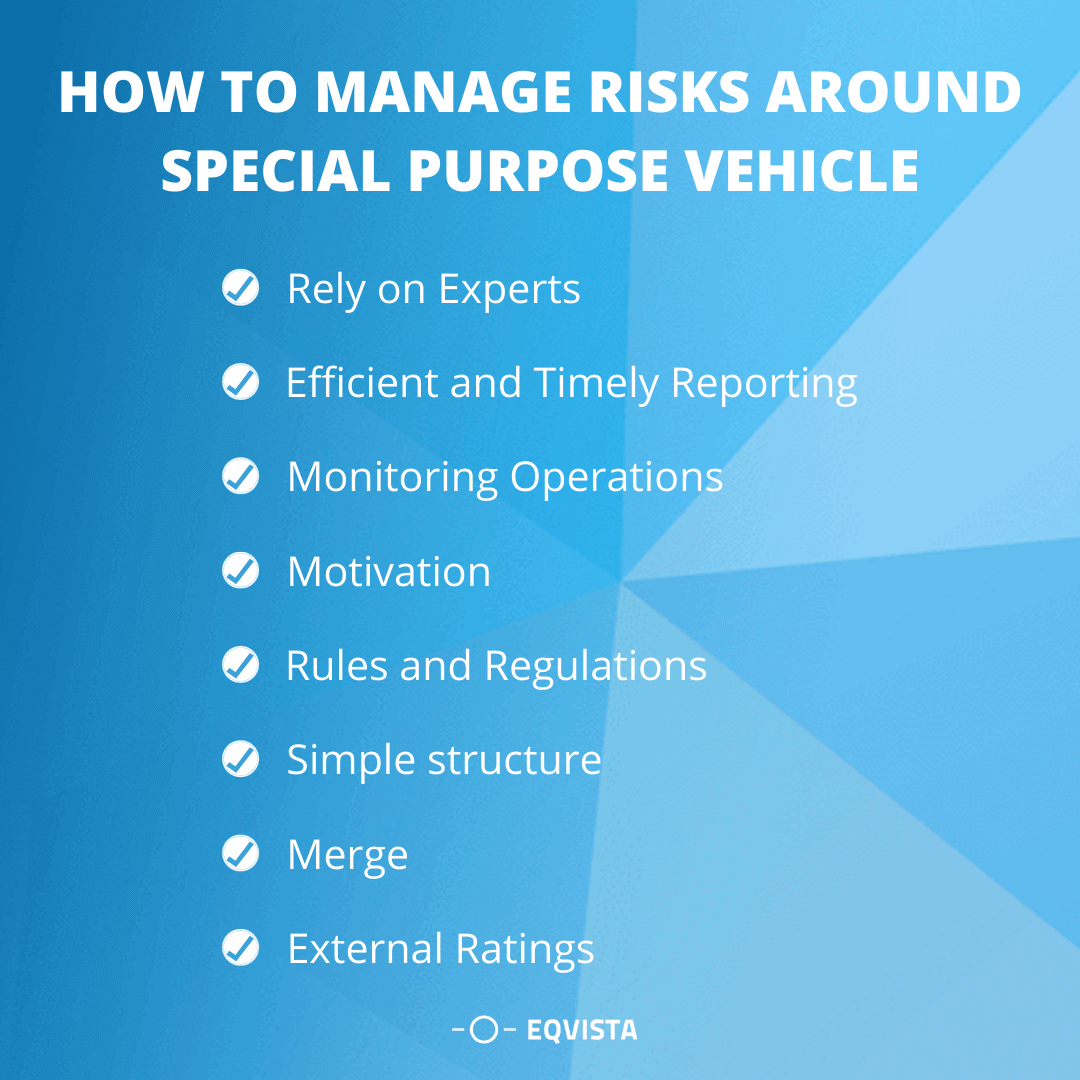 How to Manage Risks Around Special Purpose Vehicles