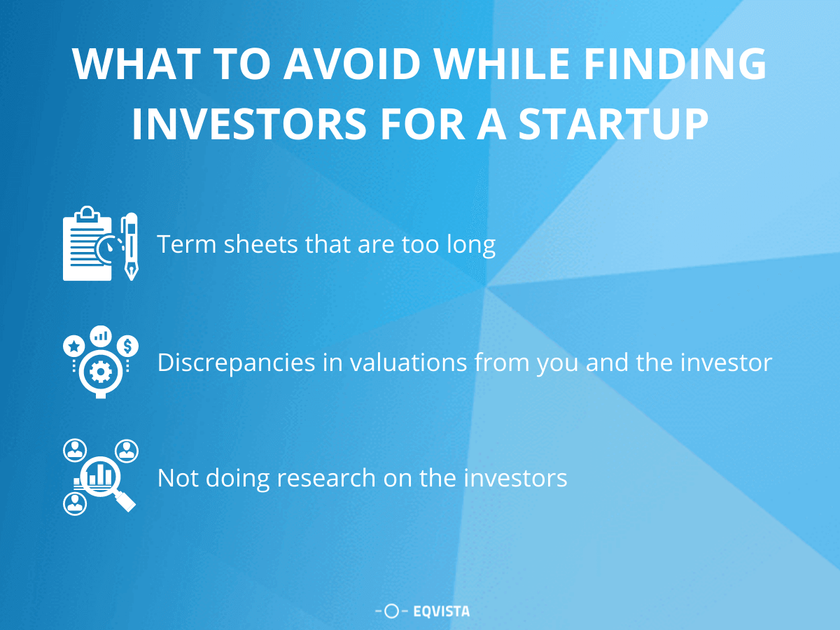 What to Avoid While Finding Investors for a Startup?
