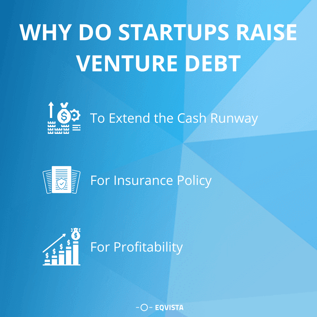 Why do Startups Raise Venture Debt?