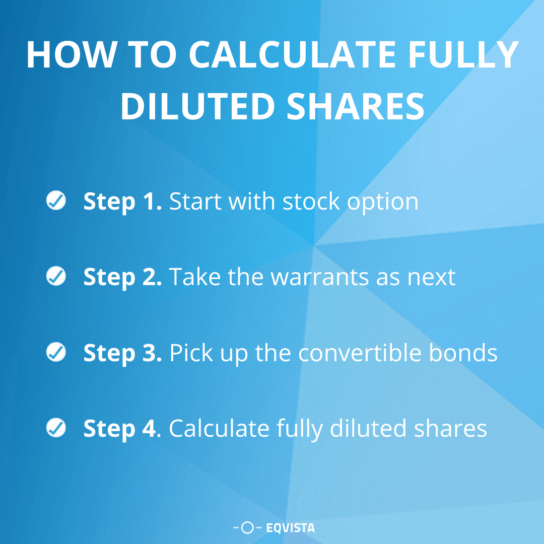 How to calculate fully diluted shares