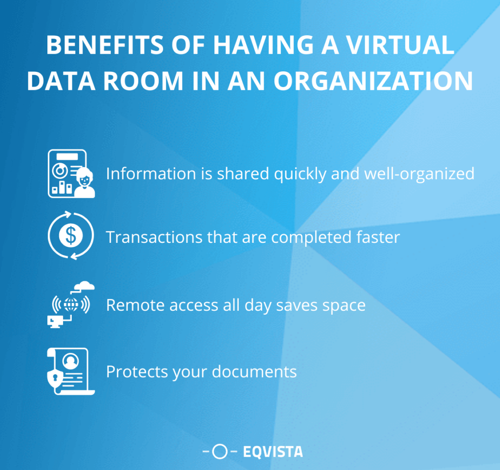 Benefits of having a virtual data room in an organization