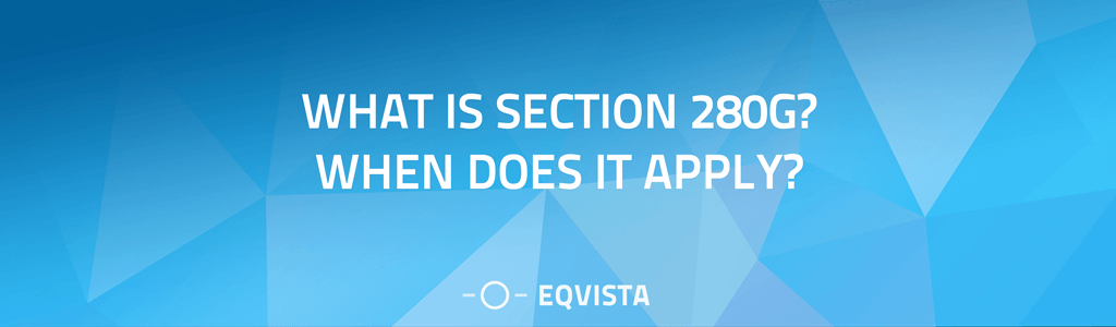 What is section 280G? When does it apply?