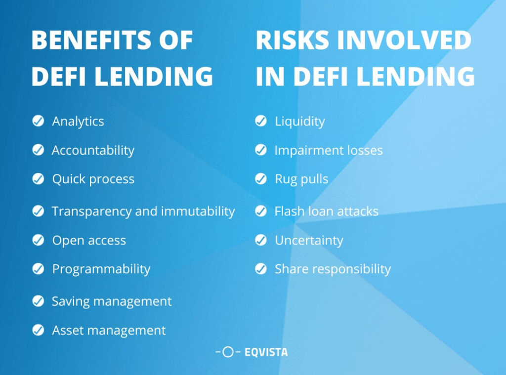 Benefits and Risks of DeFi Lending