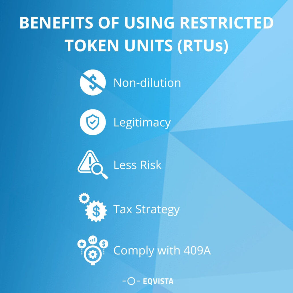 Benefits of using Restricted Token Units (RTUs)