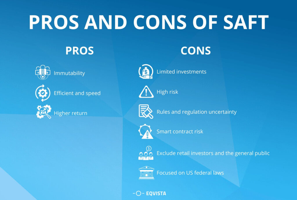 Pros and cons of SAFTs