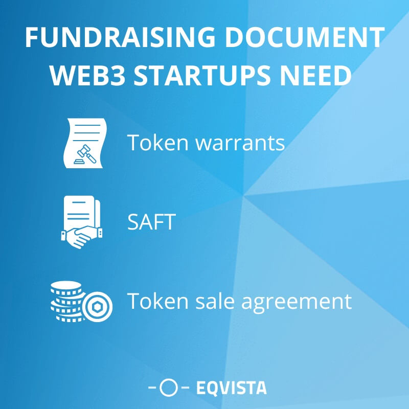 Fundraising documents web3 startups need
