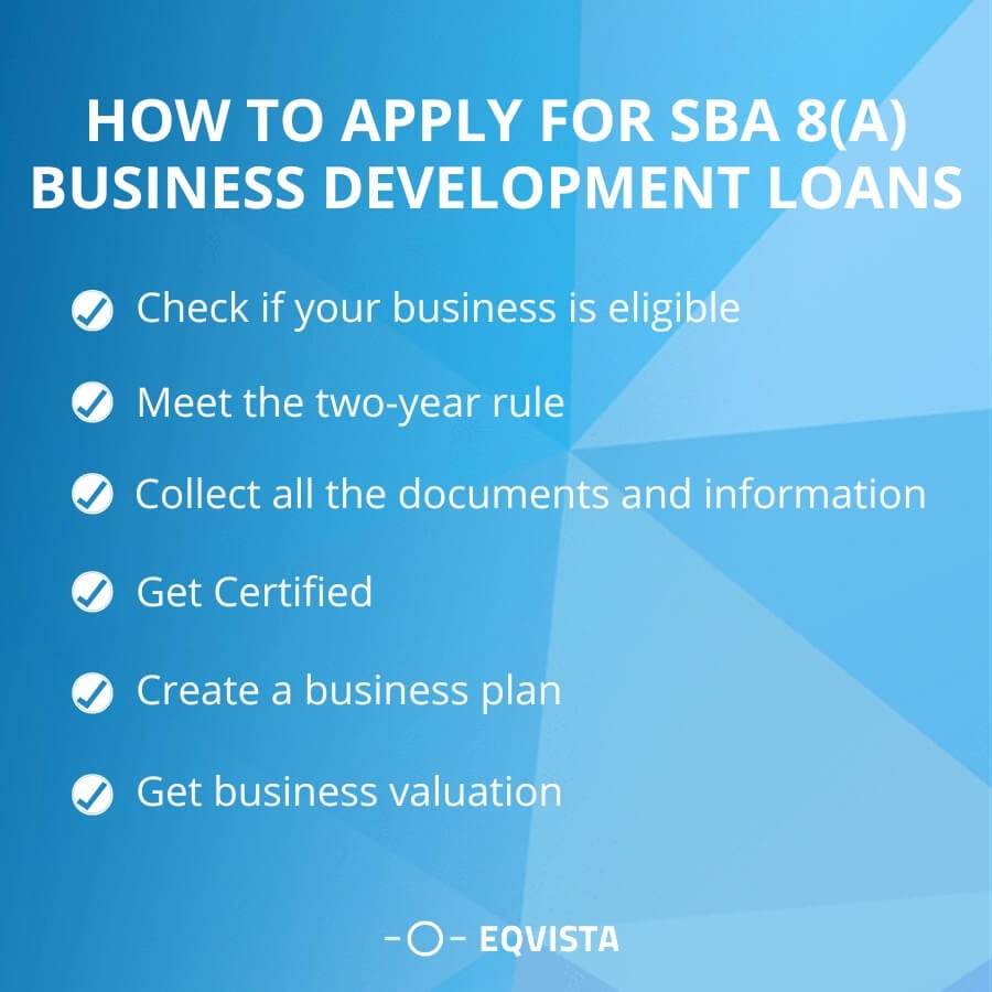How to apply for SBA 8(a) Business Development Loans