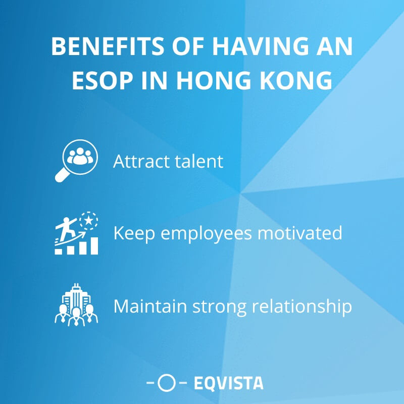 Benefits of having an ESOP in Hong Kong