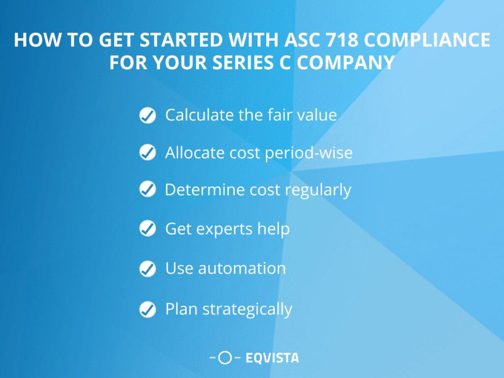 How to get started with ASC 718 compliance for your Series C company