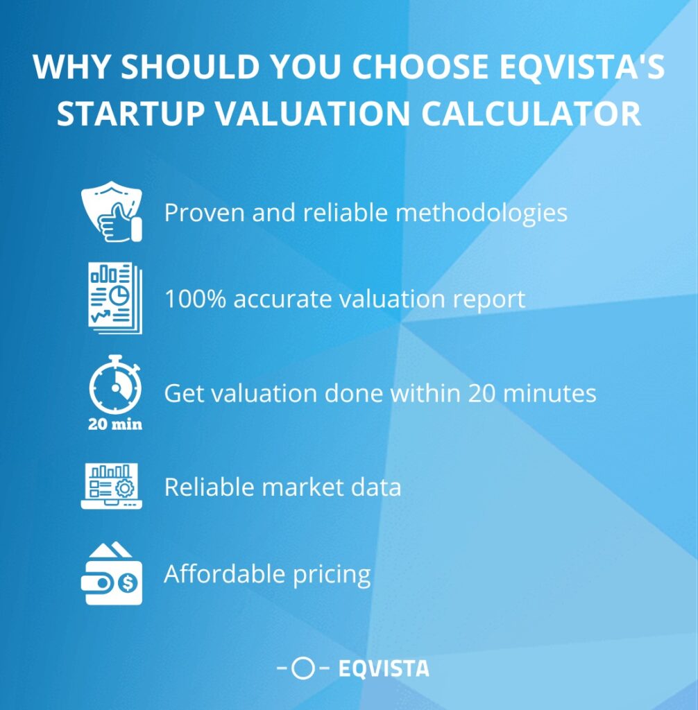 Why should you choose Eqvista’s startup valuation calculator?