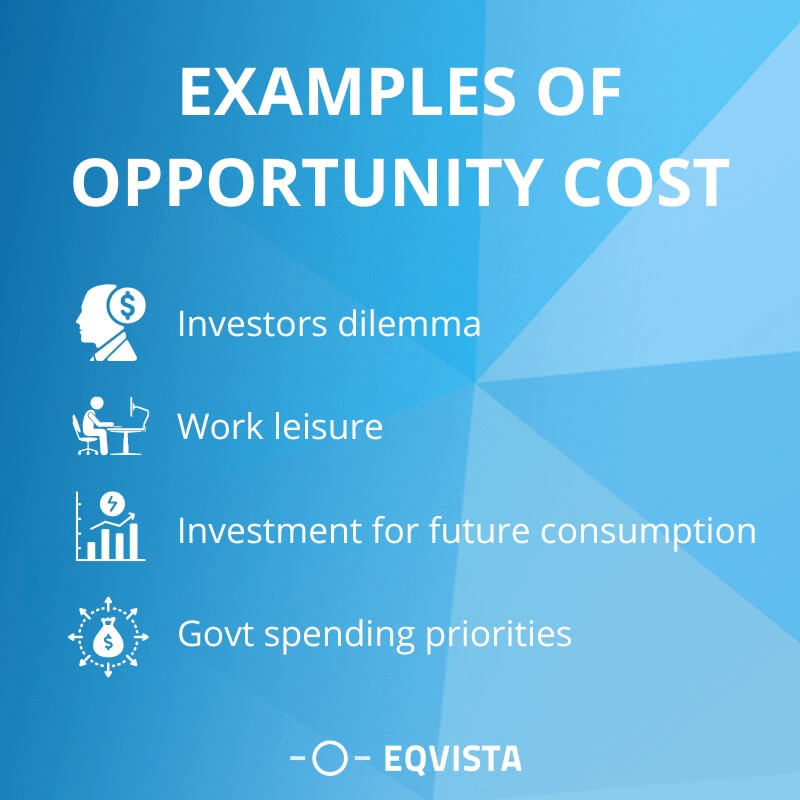 Examples of opportunity cost