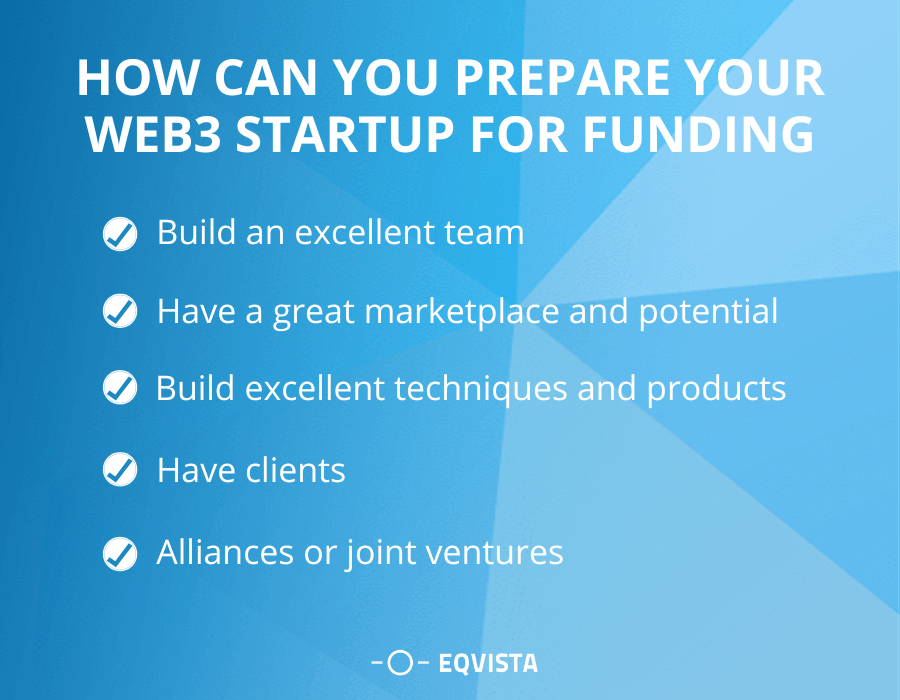 How can you prepare your web3 startup for funding?