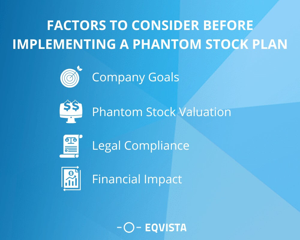 Factors to consider before implementing a phantom stock plan