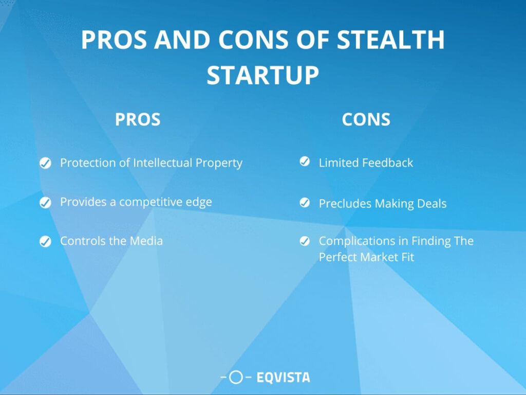Pros and cons of stealth startup 
