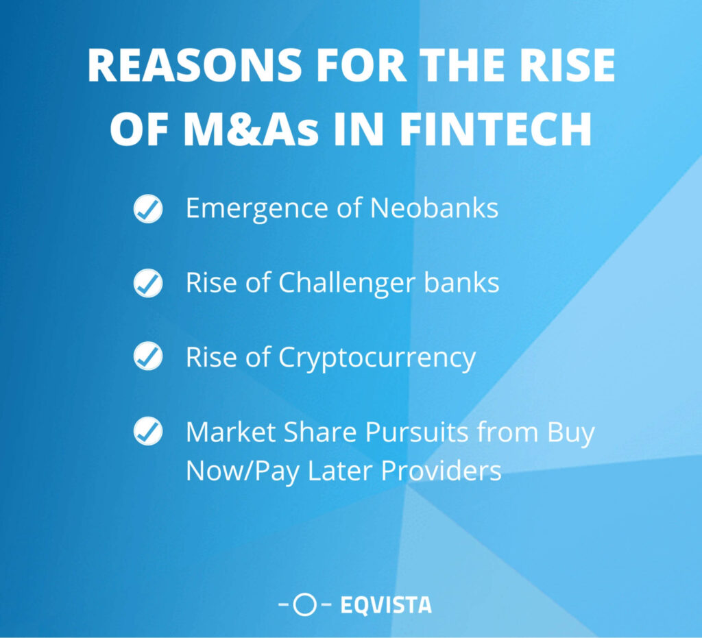 Reasons for the Rise of M&As in Fintech