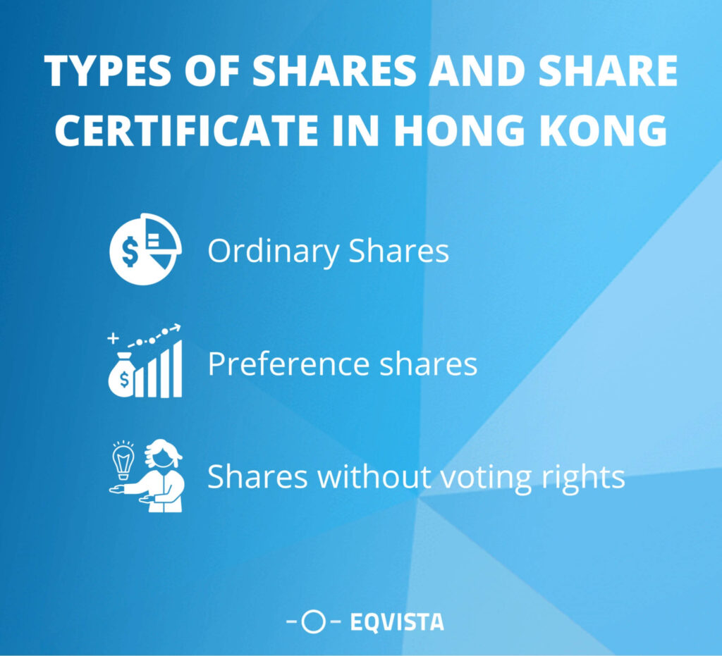 Share Certificate in HK