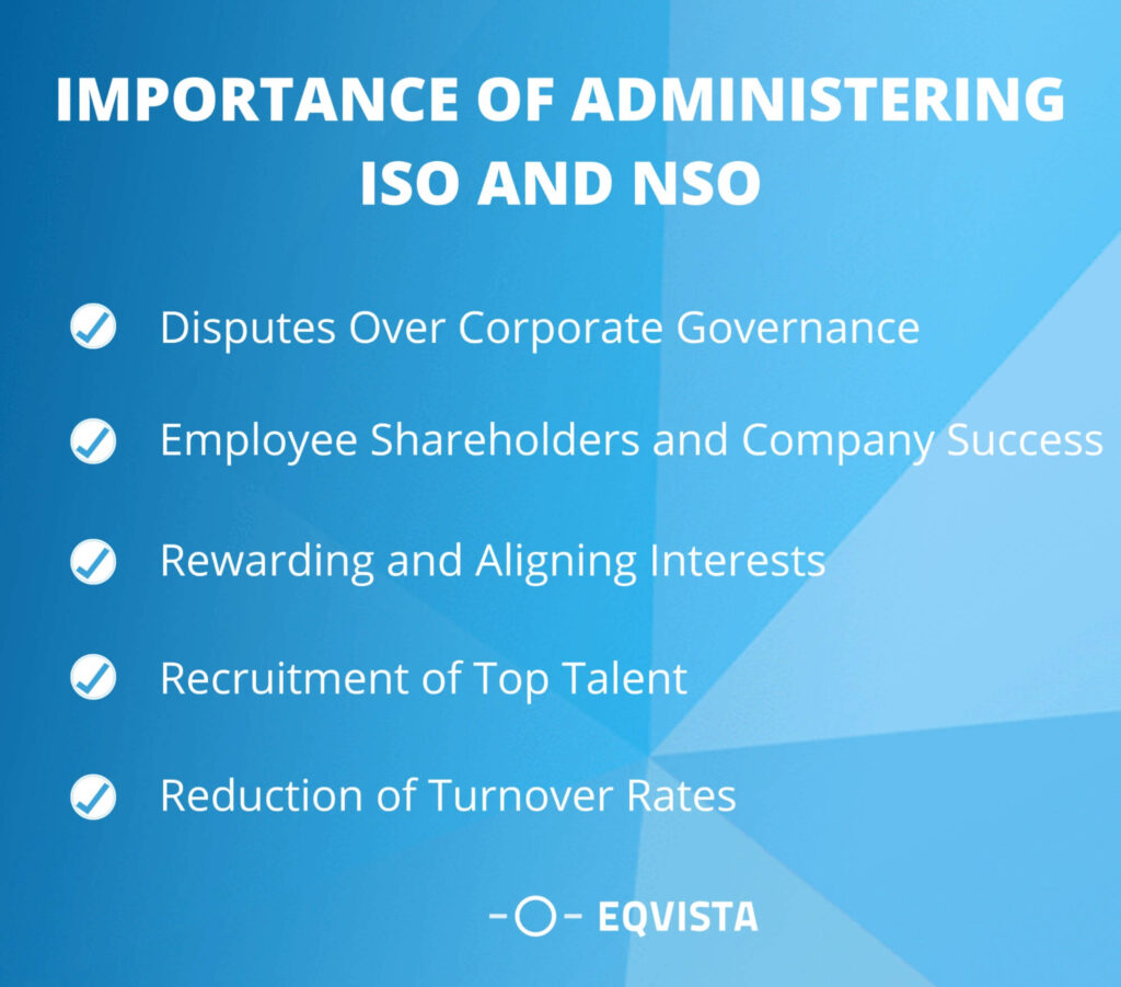 Importance of Administering ISO and NSO
