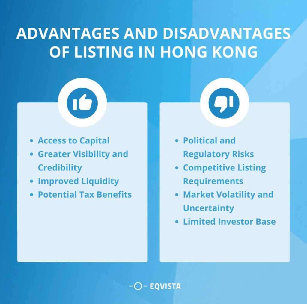 Advantages and Disadvantages of Listing in Hong Kong