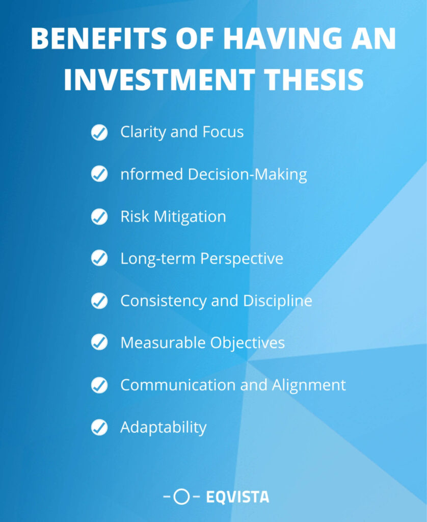 Benefits of Having an Investment Thesis