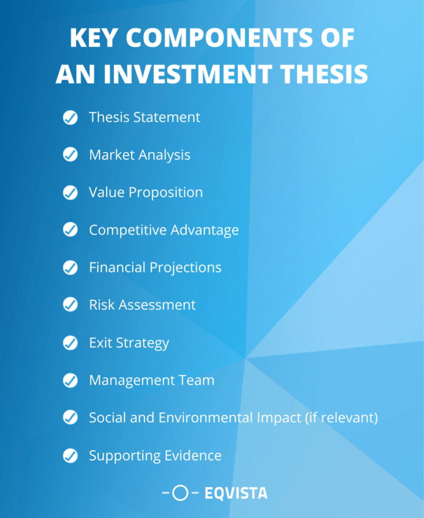 Key Components of an Investment Thesis