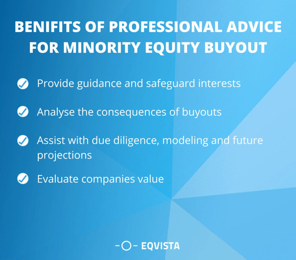 Seeking Professional Advice for Minority Equity Buyout