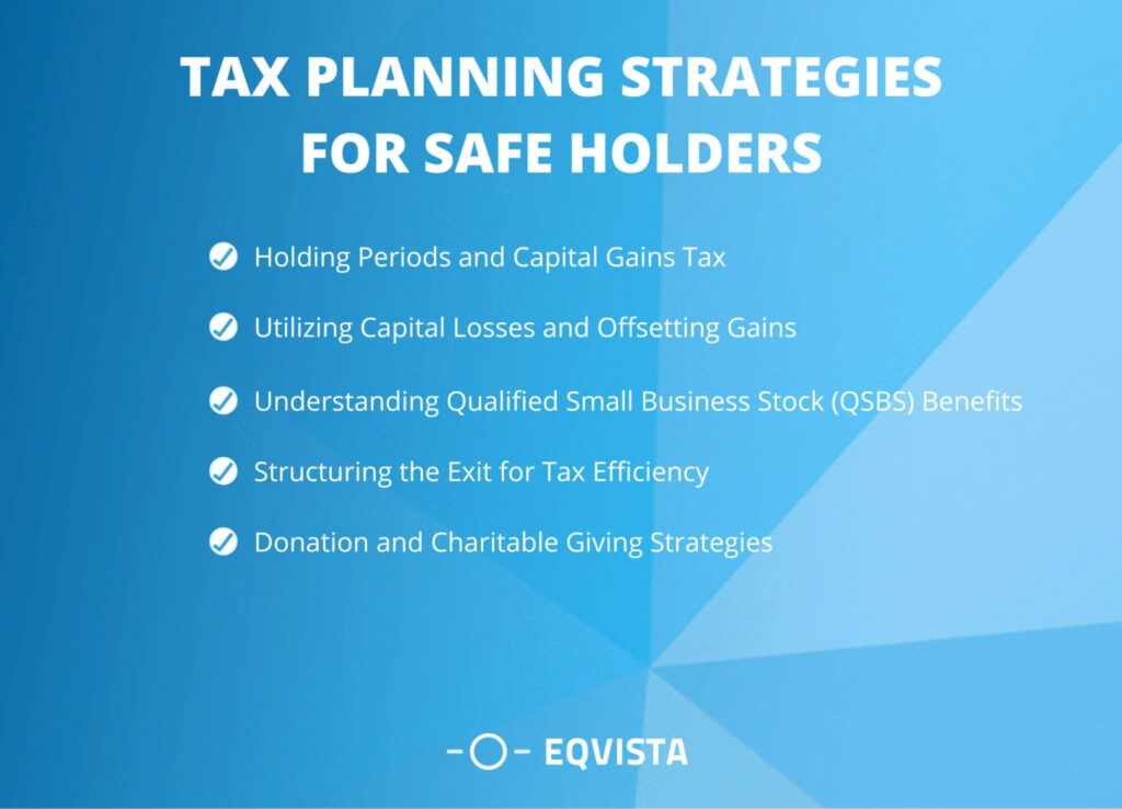 Tax Planning Strategies for SAFE Holders