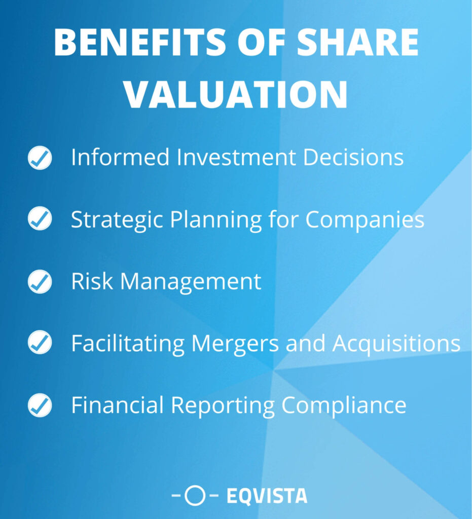 Benefits of share valuation