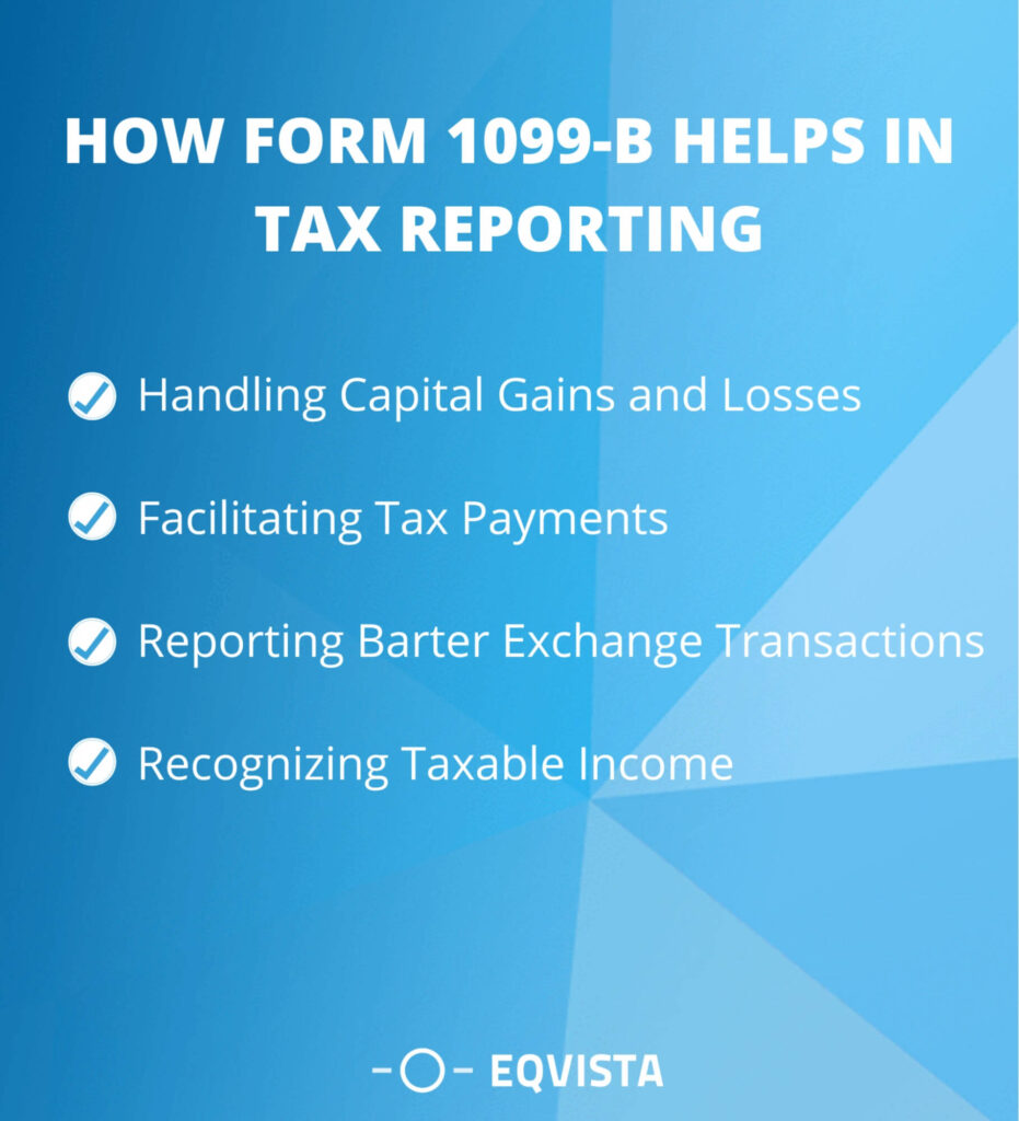 Form 1099-B And Tax Reporting