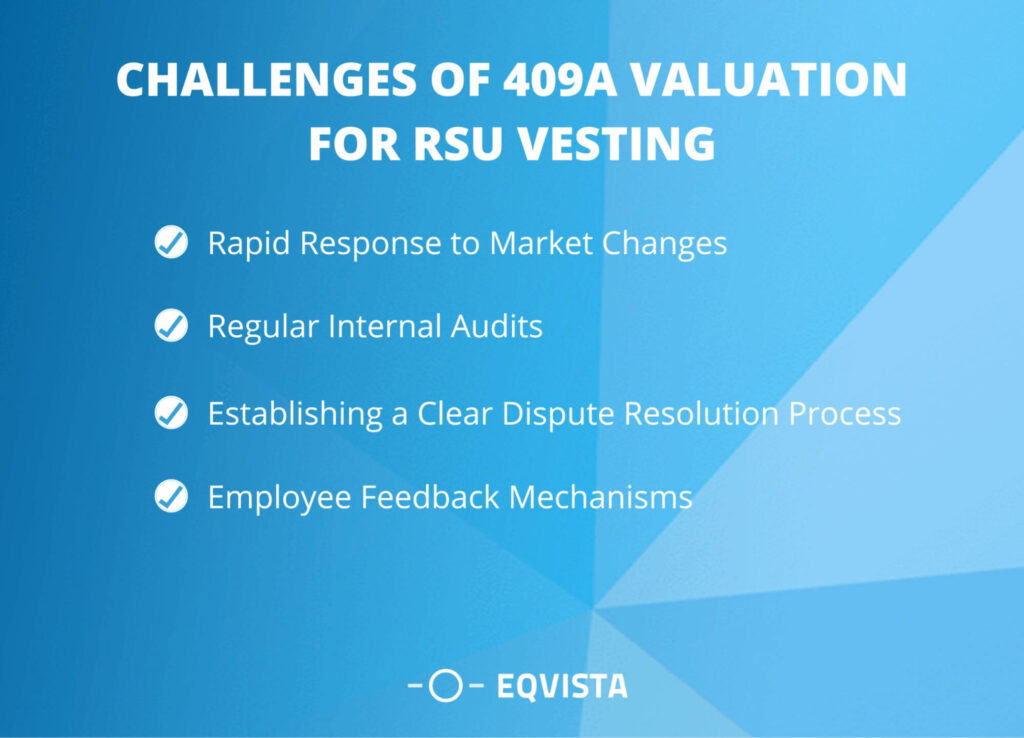 Challenges Of 409A Valuation for RSU Vesting