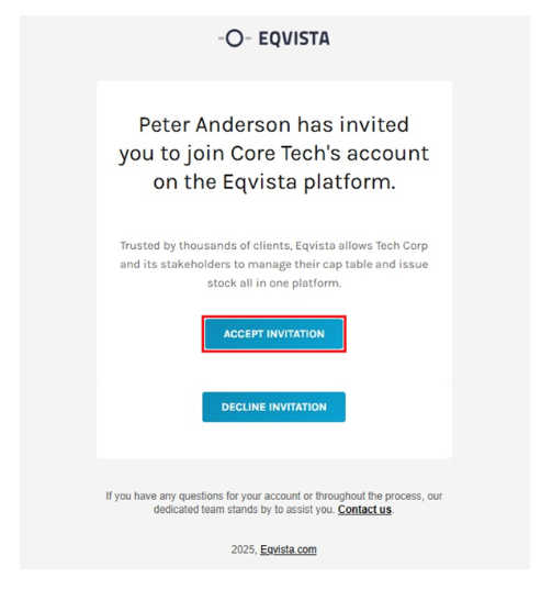 email notification