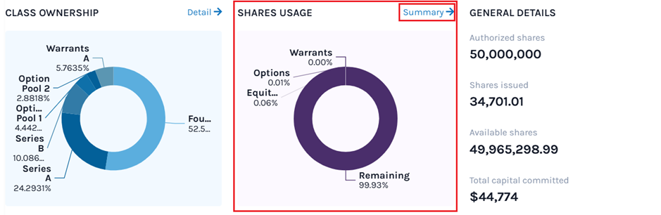 authorized share usage