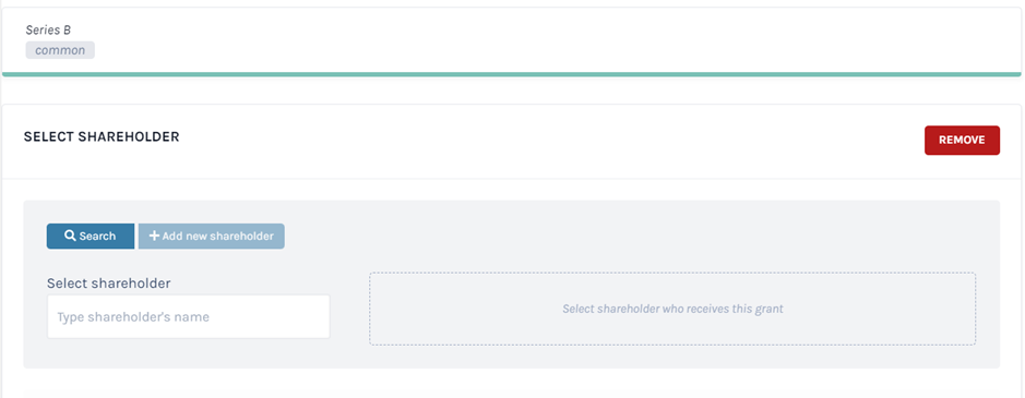 select shareholder