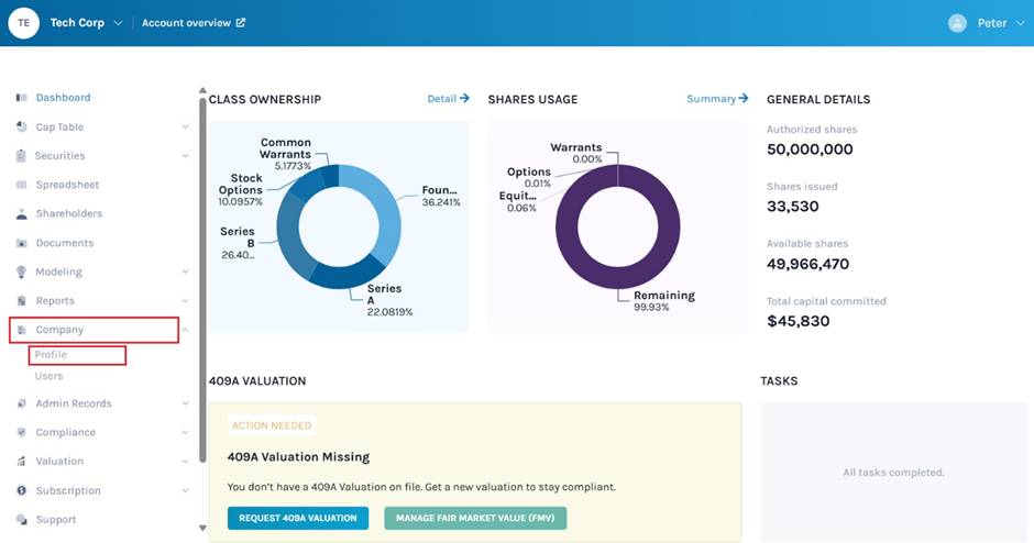 company profile