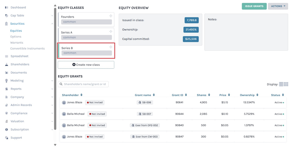 details of transactions 