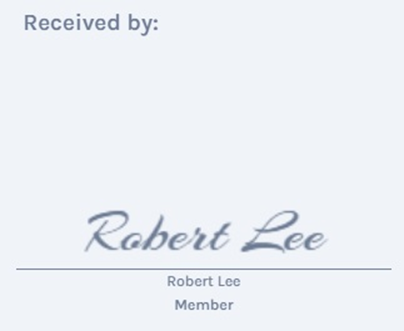 Signature done