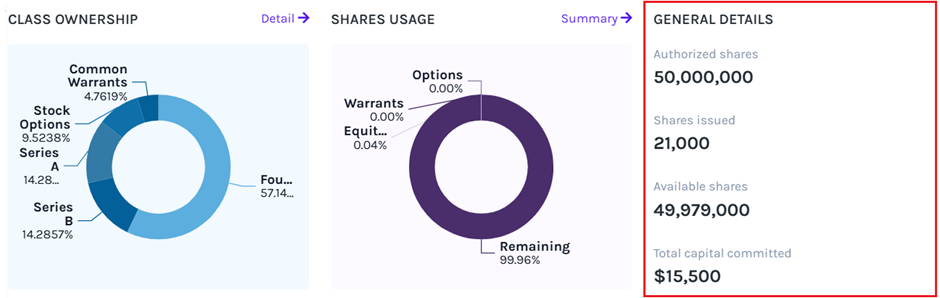 general details of the company