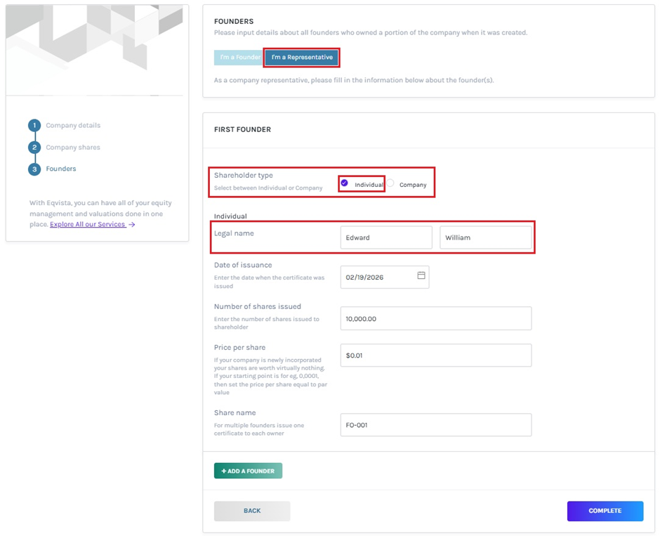 I’m a Representative