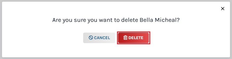 delete 