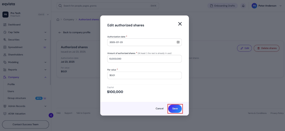 Option 1 – Edit