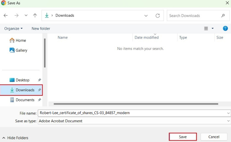 download file