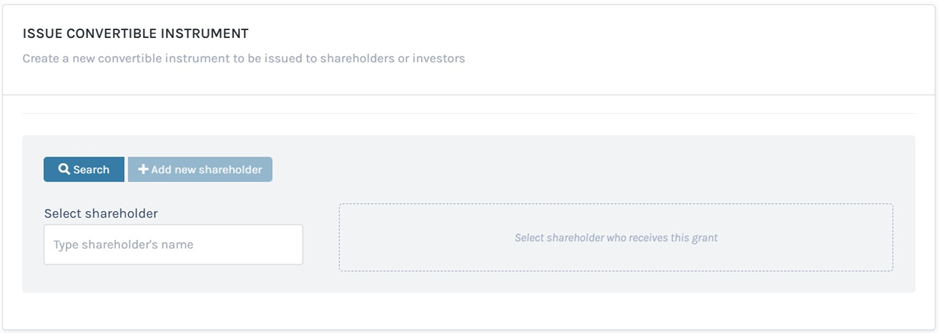 issue convertible instrument 