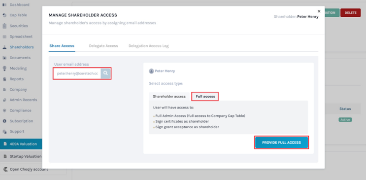 full access