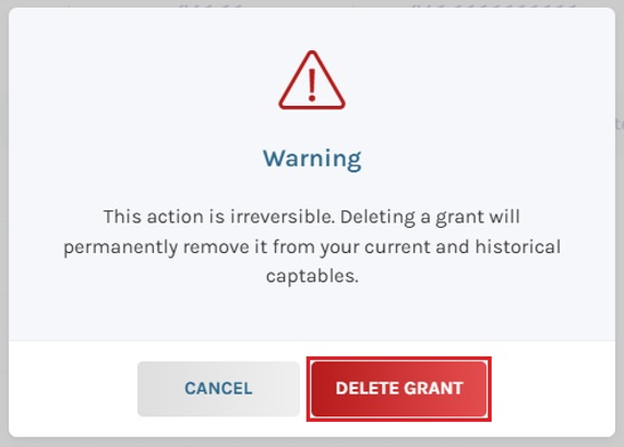 Delete Grant