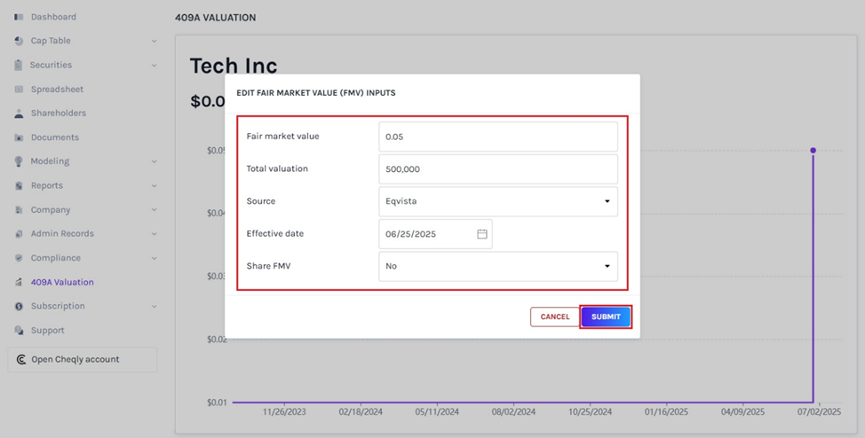 edit fair market value 
