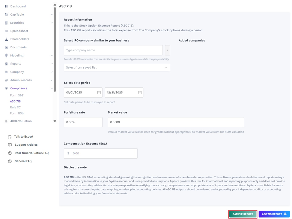 Sample Report