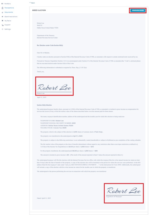 Signature