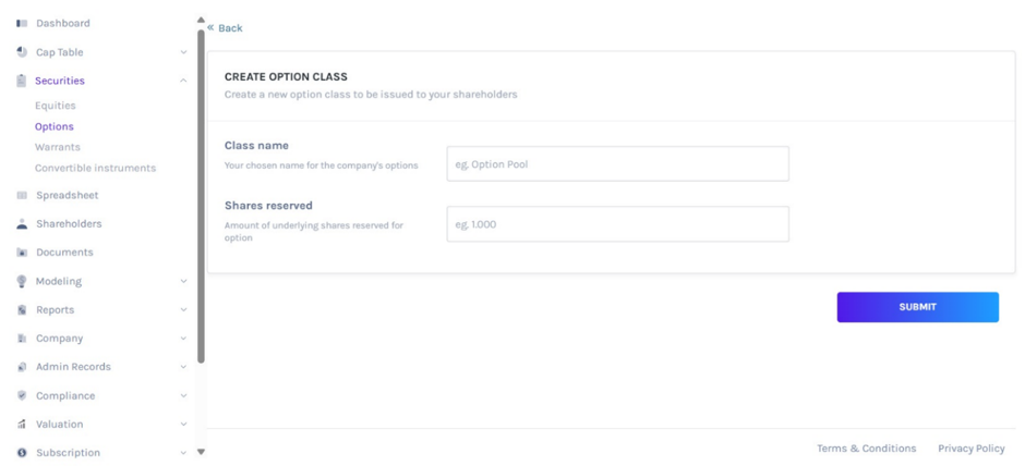 Create New Class