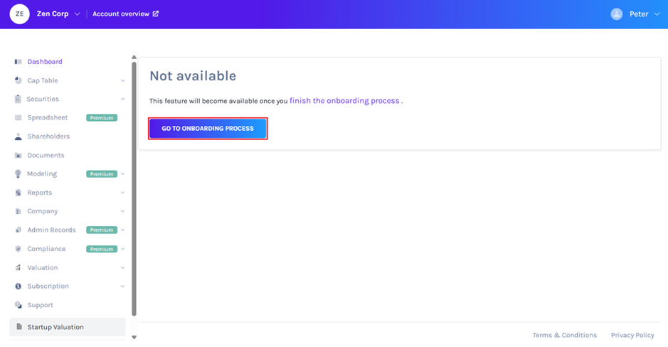 Go To Onboarding Process